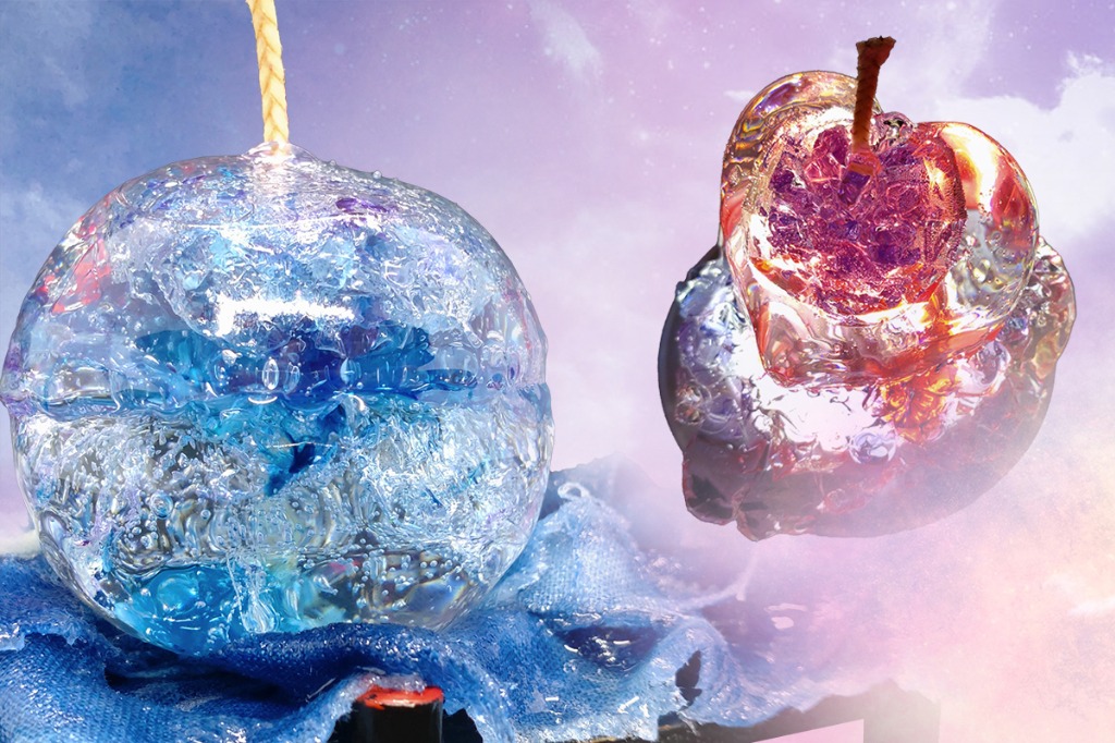 ジェルキャンドル制作